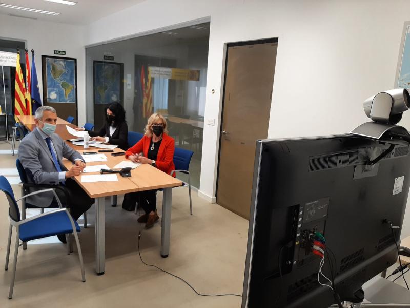 El Mitma y los representantes territoriales de las provincias de Huesca y Lleida acuerdan trabajar en la mejora del eje de la N-230