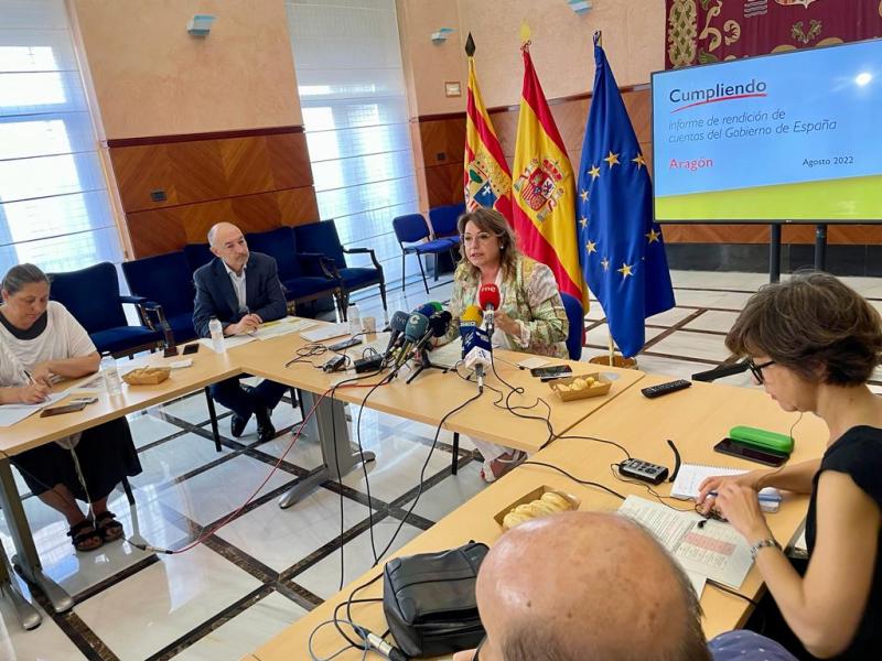 Rosa Serrano: “Las medidas del Gobierno central suponen un escudo social para la mayoría de los aragoneses”