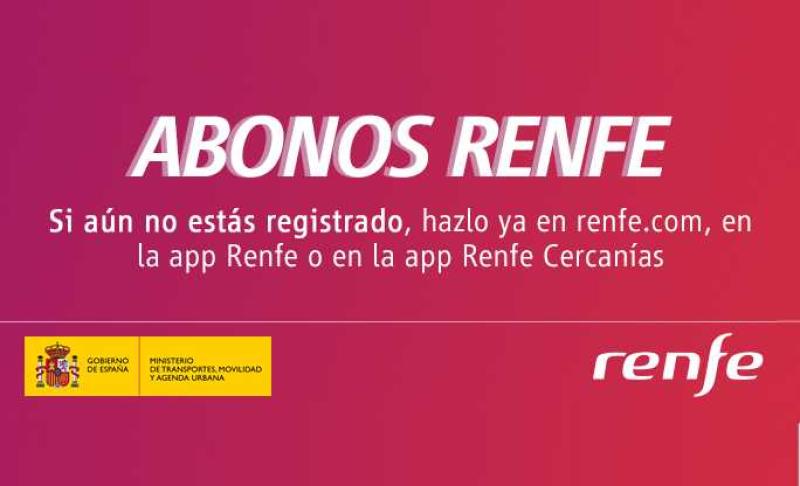 Renfe emite más de 27.000 abonos gratuitos para Cercanías y Media Distancia en Cantabria en el primer mes de bonificación al transporte