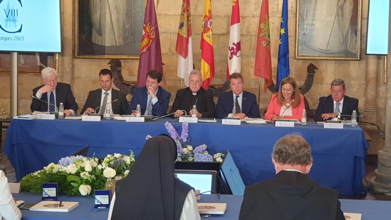 Reunión del Patronato de la Fundación VIII Centenario de la Catedral  Burgos 2021