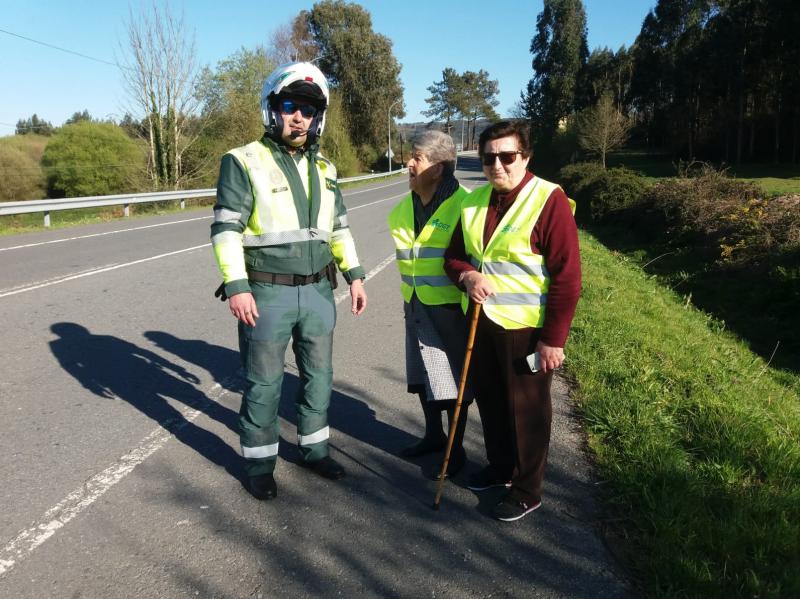 A DXT e a Garda Civil desenvolven a semana próxima unha campaña especial de sensibilización destinada aos usuarios máis vulnerables das estradas de Galicia