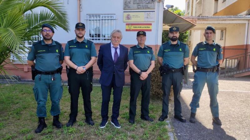 Emilio González avanza que o Ministerio do Interior estuda situar en Lobios unha residencia de verán para gardas civís e familias 