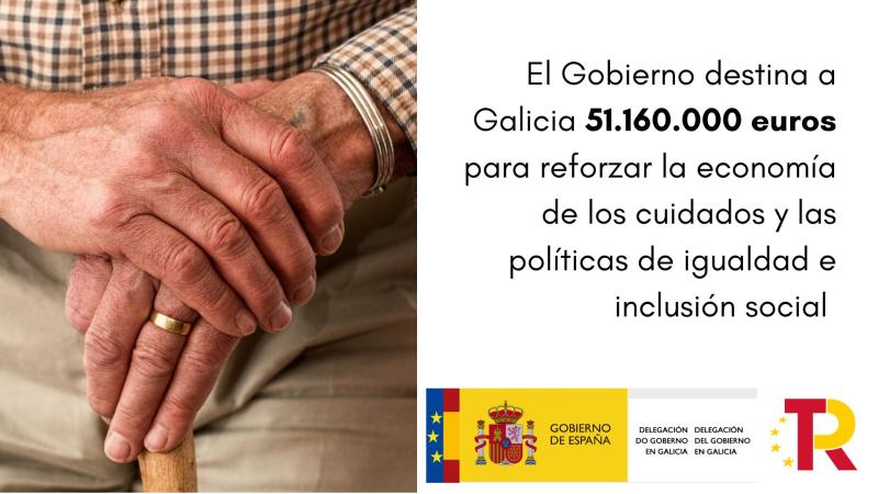 José Miñones avanza que el Gobierno inyecta  56,16 millones de euros a la Xunta para modernizar los servicios sociales y de dependencia y avanzar hacia la accesibilidad universal