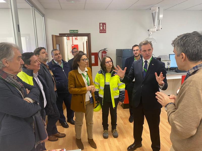 José Miñones destaca en Caldas o apoio do Goberno ao proxecto Green *UMIA - *H2 Galicia e o impulso ás enerxías renovables como motor de transformación da industria galega 