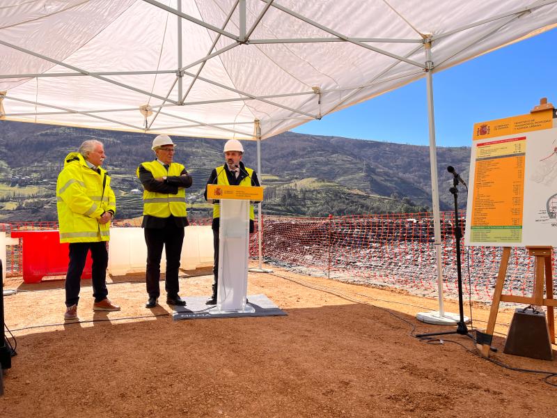 *Mitma avanza nas obras da nova variante do Barco de Valdeorras, cun investimento próximo aos 63 millóns de euros