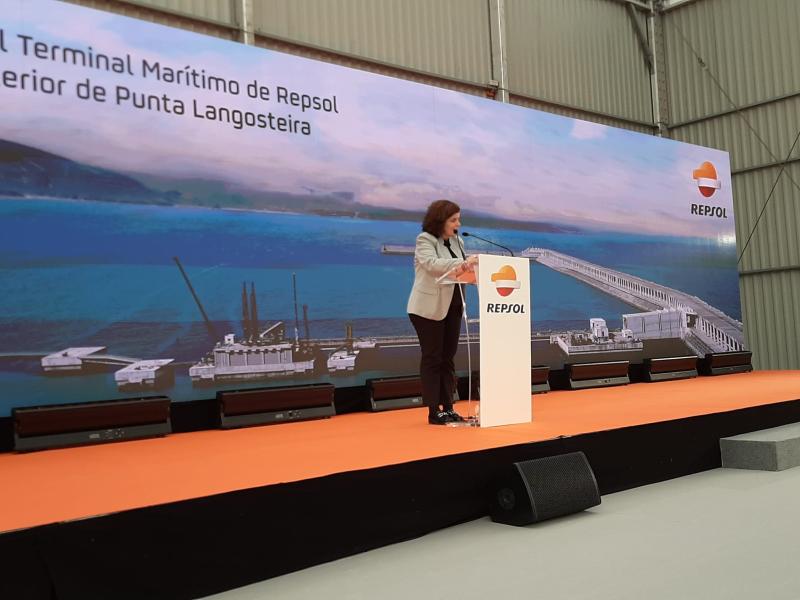 María Rivas reivindica o compromiso do Goberno de Pedro Sánchez e o esforzo investidor de 130*M€ para facer realidade a ligazón ferroviaria ao porto exterior de Punta Langosteira 