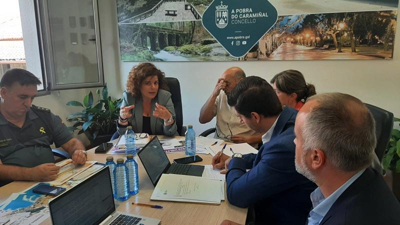 María Rivas visita a Pobra *do *Caramiñal e subliña os investimentos do Goberno no municipio con 5,6*M de euros apostando pola recuperación  do litoral, a eficiencia enerxética e o turismo sustentable 