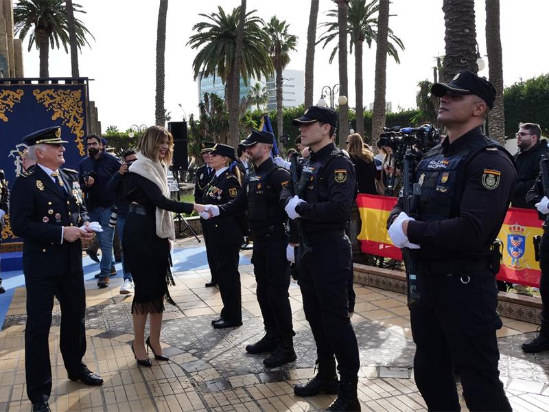 Melilla conmemora 200 años “de esfuerzo por proteger nuestro país y de perseguir el delito” de la Policía Nacional