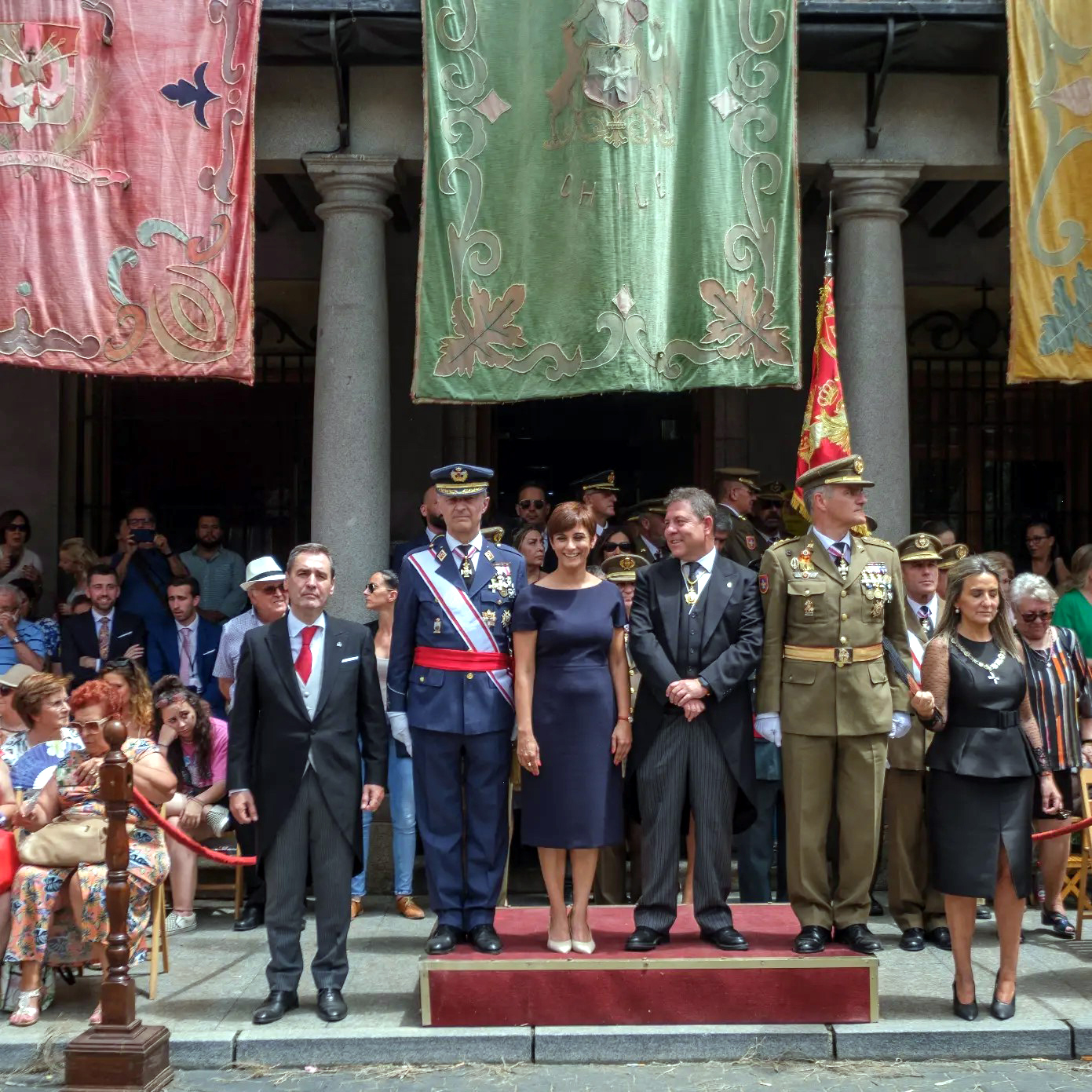 Isabel Rodríguez asiste a la procesión del Corpus Christi de Toledo<br/><br/>